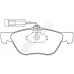 FBP3011 FIRST LINE Комплект тормозных колодок, дисковый тормоз