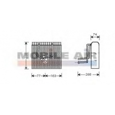 6043V173 SCHLIECKMANN Испаритель, кондиционер