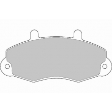 FD6403V NECTO Комплект тормозных колодок, дисковый тормоз