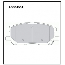ADB01564 Allied Nippon Тормозные колодки