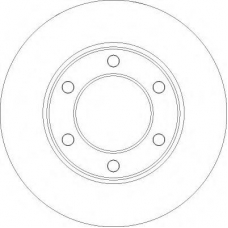 DF4153 TRW Тормозной диск