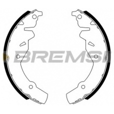 GF4520 BREMSI Комплект тормозных колодок
