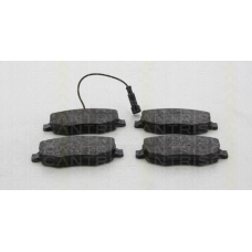 8110 15061 TRISCAN Комплект тормозных колодок, дисковый тормоз