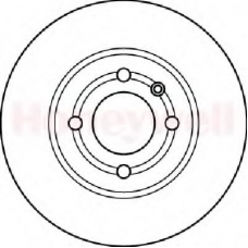 562209B BENDIX Тормозной диск