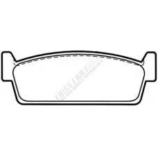 FBP1627 FIRST LINE Комплект тормозных колодок, дисковый тормоз