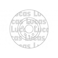 DF4025 TRW Тормозной диск