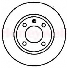 561414B BENDIX Тормозной диск