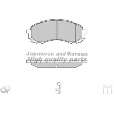 S011-47 ASHUKI Комплект тормозных колодок, дисковый тормоз