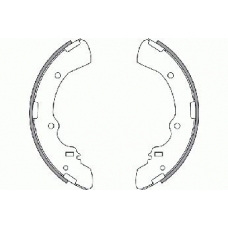 18492730505 S.b.s. Комплект тормозных колодок