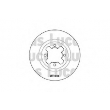 DF1940 TRW Тормозной диск