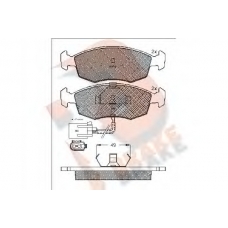 RB0955 R BRAKE Комплект тормозных колодок, дисковый тормоз