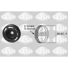 2156013 SASIC Ременный шкив, коленчатый вал
