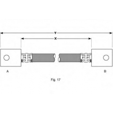 PHA275 TRW Тормозной шланг