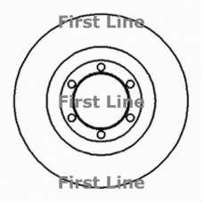 FBD1033 FIRST LINE Тормозной диск