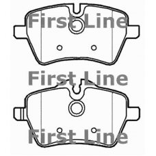 FBP3631 FIRST LINE Комплект тормозных колодок, дисковый тормоз