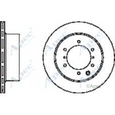 DSK2418 APEC Тормозной диск