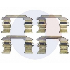 2324 CARRAB BRAKE PARTS Комплектующие, колодки дискового тормоза