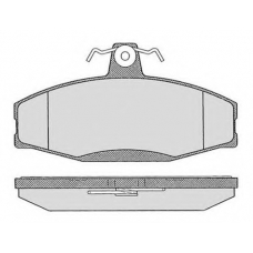RA.0258.0 RAICAM Комплект тормозных колодок, дисковый тормоз