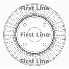 FBD1565 FIRST LINE Тормозной диск
