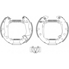 MSP032 MINTEX Комплект тормозных колодок