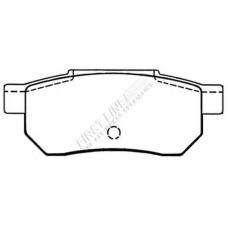 FBP1394 FIRST LINE Комплект тормозных колодок, дисковый тормоз