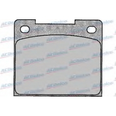 AC461585D AC Delco Комплект тормозных колодок, дисковый тормоз