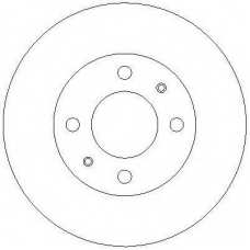 AC2290D AC Delco Тормозной диск