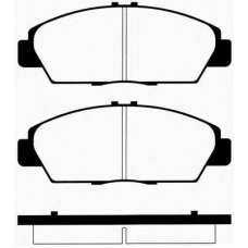 J PA-441AF JAPANPARTS Комплект тормозных колодок, дисковый тормоз