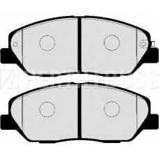 J3600549 NIPPARTS Комплект тормозных колодок, дисковый тормоз