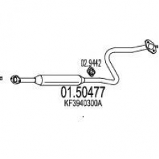01.50477 MTS Средний глушитель выхлопных газов