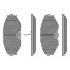 SP 440 SCT Комплект тормозных колодок, дисковый тормоз