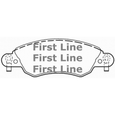 FBP3338 FIRST LINE Комплект тормозных колодок, дисковый тормоз