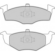 DBP391288 DURON Комплект тормозных колодок, дисковый тормоз
