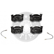 9329 OPTIMAL Комплект тормозных колодок, дисковый тормоз