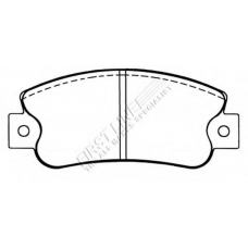 FBP1132 FIRST LINE Комплект тормозных колодок, дисковый тормоз
