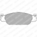 LP1468 DELPHI Комплект тормозных колодок, дисковый тормоз