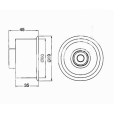 ITB-6316 IPS Parts Устройство для натяжения ремня, ремень грм
