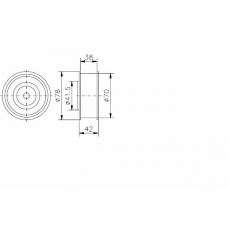 TKR 9192 TIMKEN Паразитный / ведущий ролик, зубчатый ремень