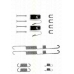 8105 132425 TRISCAN Комплектующие, тормозная колодка