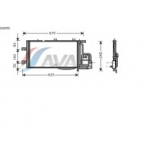 OL5370 AVA Конденсатор, кондиционер