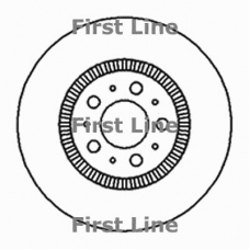 FBD1245 FIRST LINE Тормозной диск