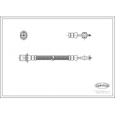 19032327 CORTECO Тормозной шланг