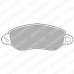 LP1583 DELPHI Комплект тормозных колодок, дисковый тормоз