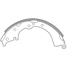 FN-2335 JNBK Колодки тормозные