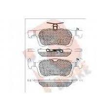 RB2174 R BRAKE Комплект тормозных колодок, дисковый тормоз