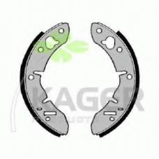 34-0188 KAGER Комплект тормозных колодок