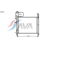 FT2100 AVA Радиатор, охлаждение двигателя