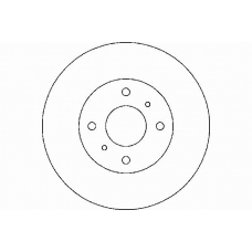 MDC1080 MINTEX Тормозной диск