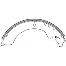 FN-0022 JNBK Колодки тормозные