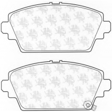 BP1092 QH Benelux Комплект тормозных колодок, дисковый тормоз